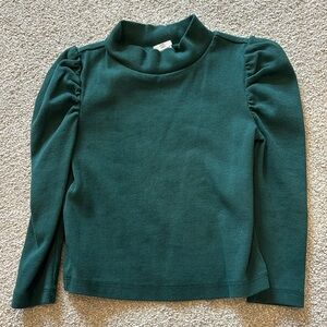 Baby GAP Green Ribbed Toddler Top